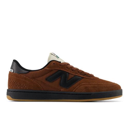 New Balance Unisex NB Numeric 440 V2 Skateschuhe in Braun/Schwarz, Suede/Mesh, Größe 40.5 on Productcaster.