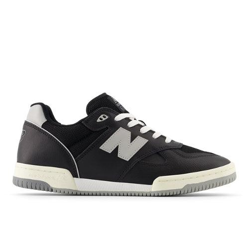 New Balance Homme NB Numeric Tom Knox 600 en Noir/Gris, Suede/Mesh, Taille 46.5 Large - Nouvelle on Productcaster.