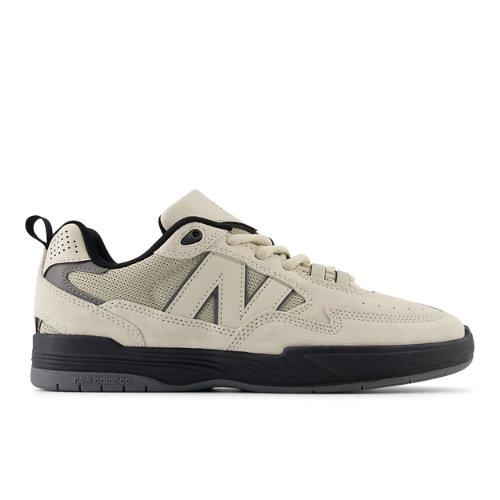 New Balance Homme NB Numeric Tiago Lemos 808 Chaussures de Skate en White/Black, Suede/Mesh, Taille 43 on Productcaster.