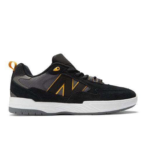 New Balance Herren NB Numeric Tiago Lemos 808 in Schwarz/Gelb, Suede/Mesh, Größe 45.5 on Productcaster.