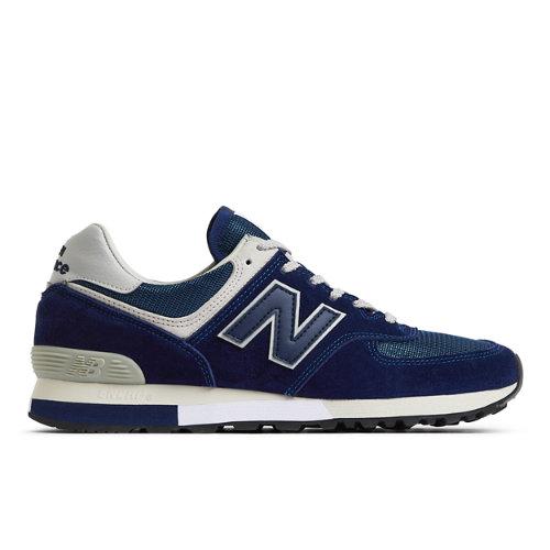 New Balance Unisex MADE in UK 576 35th Anniversary in Azul/Bleu/Gris/Gris, Suede/Mesh, Talla 40 on Productcaster.