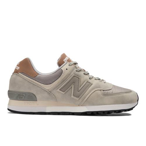 New Balance Unisexe MADE in UK 576 Nostalgic Sepia en Grey/Brown, Suede/Mesh, Taille 47.5 on Productcaster.