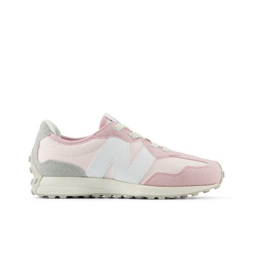 New Balance Enfant 327 en Rose/Gris, Synthetic, Taille 33 on Productcaster.