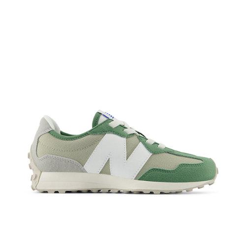 New Balance Criança 327 in Verde, Synthetic, Tamanho 31 on Productcaster.