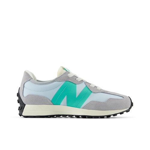 New Balance Criança 327 in Verde, Synthetic, Tamanho 34.5 on Productcaster.