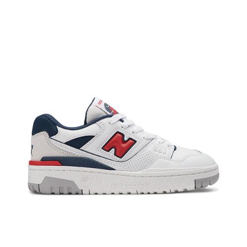 New Balance Kids' 550 Synthetic, size 32 on Productcaster.