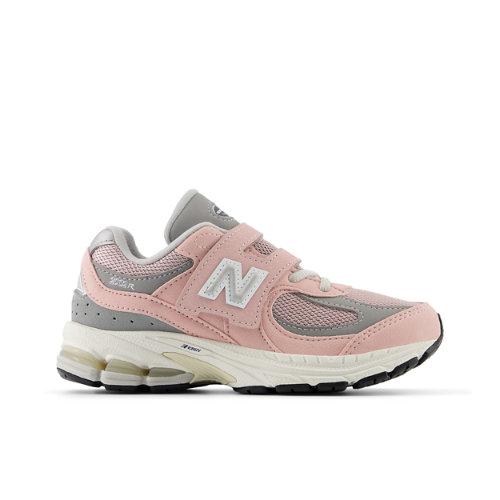 New Balance Barn 2002 HOOK & LOOP i Pink/Grey Synthetic, Storlek 34.5 on Productcaster.