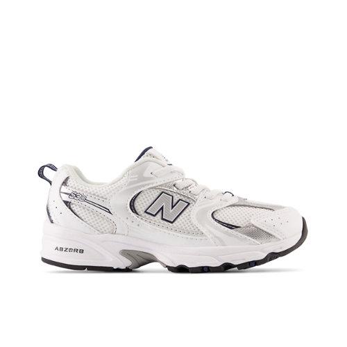 New Balance Barn 530 Bungee i White/Blue/Grey Synthetic, Storlek 28 on Productcaster.