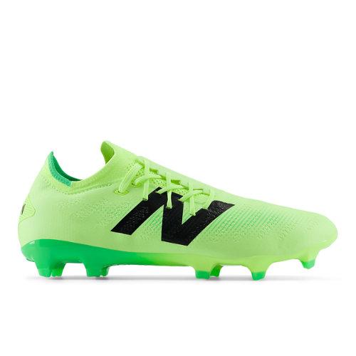 New Balance Unisex FURON PRO FG V7+ i Green/Black Synthetic, Storlek 44.5 on Productcaster.