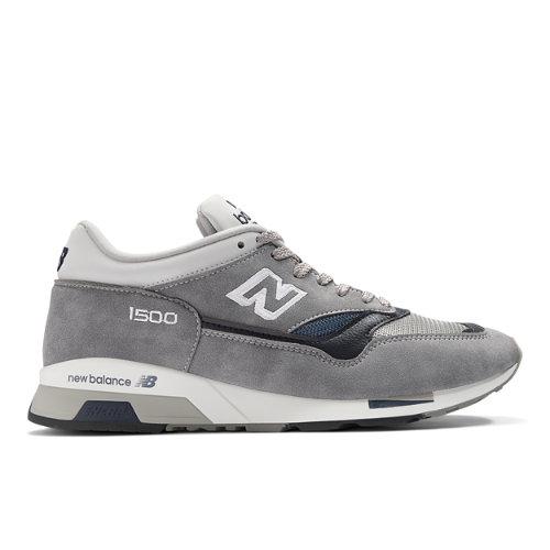 New Balance Unisex MADE in UK 1500 in Grigio/Blu, Synthetic, Taglia 41.5 on Productcaster.