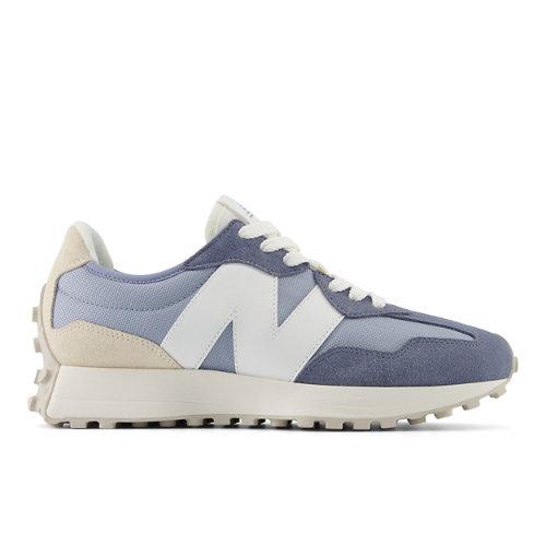 New Balance Unisex 327 en Gris, Suede/Mesh, Talla 45.5 on Productcaster.