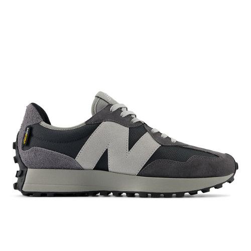 New Balance Unisex 327 i Grey Suede/Mesh, Storlek 44 on Productcaster.