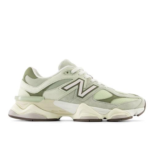 New Balance Unisex 9060 i Green Suede/Mesh, Storlek 44 on Productcaster.