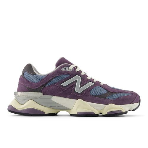 New Balance Unisex 9060 en Gris, Suede/Mesh, Taille 38.5 Large - Nouvelle on Productcaster.