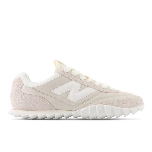 New Balance Unisex Schuhe RC30 in Grau/Beige/Weiß, Suede/Mesh, Größe 45.5 on Productcaster.