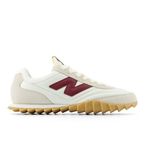 New Balance Unisexe RC30 en Blanc/Noir, Suede/Mesh, Taille 36 Large on Productcaster.