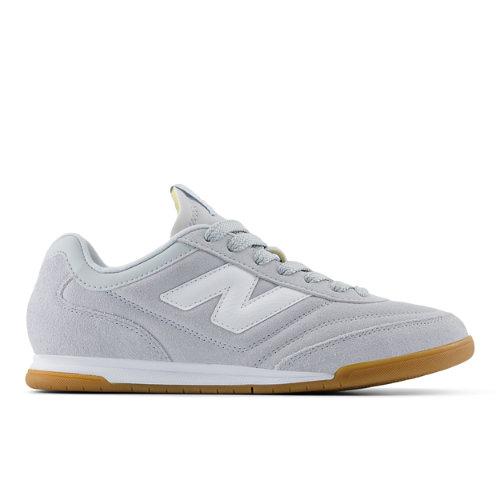 New Balance Unisex RC42 in Grigio/Bianca, Suede/Mesh, Taglia 46.5 on Productcaster.