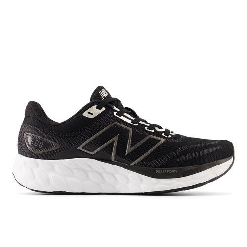 New Balance Kvinder Fresh Foam 680 v8 i Black Textile, Størrelse 41 - Løbesko on Productcaster.