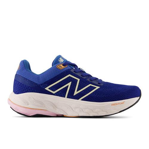 New Balance Femme Fresh Foam X 860v14 Chaussures de Running en Blue/Beige/Pink, Synthetic, Taille 40.5 on Productcaster.