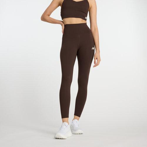 New Balance Mujer NB Harmony High Rise Legging 25" en Negro, Poly Knit, Talla XS on Productcaster.