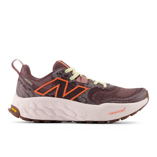 New Balance Mujer Fresh Foam X Hierro v8 en Marrón/marron/Roja/rouge/Rosa/Rose, Synthetic, Talla 38 on Productcaster.