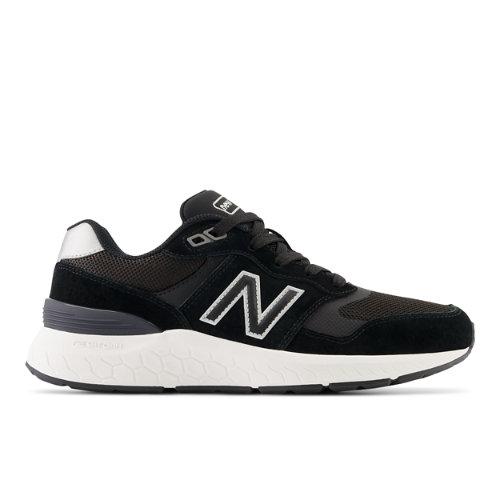 New Balance Femme Walking Fresh Foam 880 v6 en Noir/Gris, Synthetic, Taille 40.5 on Productcaster.