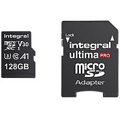 Integral Micro SDXC Flash Memory Card UltimaPRO V30 128 GB on Productcaster.