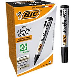 BIC Marking 2000 Permanent marker Recycled 51% Medium Ronde punt 2 mm Zwart 12 Stuks on Productcaster.