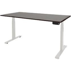 Schaffenburg Zit-sta bureau Dextro Plus Logan eiken, wit 1600 x 800 mm on Productcaster.