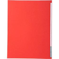 Exacompta Forever Square Cut Folder A4 Red Manila 170 gsm Pack of 500 on Productcaster.