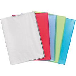 Pack of 8 A4 Exacompta Display Book Chromaline 86069E Assorted 100 Pockets on Productcaster.