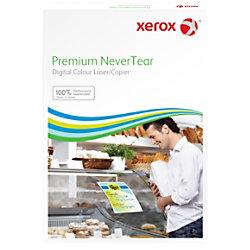 50 Blatt A4 Xerox Premium NeverTear Selbstklebende Polyesterfolie Polyesterpapier 230 g/m² Matt Transparent on Productcaster.