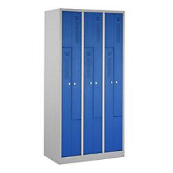 Locker CHL 180 Blauw, Wit 870 x 500 x 1800 mm Staal on Productcaster.