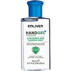 Enliven Hand Gel Cucumber & Garden Mint Transparent 502158 100 ml on Productcaster.