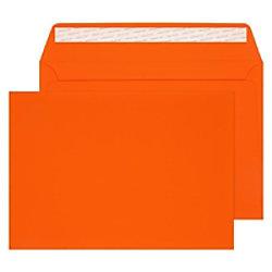 Creative Senses Coloured Envelope C5 229 (W) x 162 (H) mm Adhesive Strip Orange 140 gsm Pack of 20 on Productcaster.