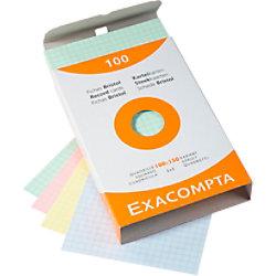 Exacompta Indexkaarten 13272E 100 x 150 mm Kleurenassortiment 10,2 x 15,3 x 2,5 cm Pak van 10 on Productcaster.