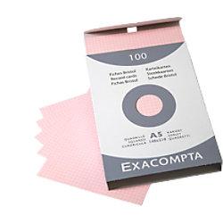 Exacompta Indexkaarten 13238E A5 Roze 15 x 21.2 x 2.5 cm on Productcaster.