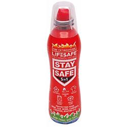 StaySafe Fire Extinguisher 6 x 6 x 21 cm 200 ml on Productcaster.