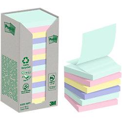 Post-it Sticky Z-Notes 76 x 76 mm Assorted 100 Sheets Pack of 16 on Productcaster.