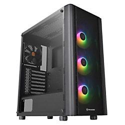 Thermaltake Computergehäuse CA-1Q5-00M1WN-00 Midi Tower SPCC Schwarz on Productcaster.