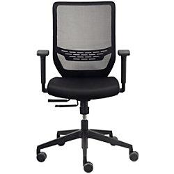 Trendoffice Bureaustoel mesh per 9242 SY 1 Zwart on Productcaster.