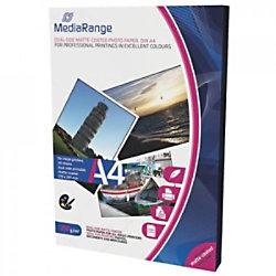 MediaRange Inkjet Fotopapier Matt DIN A4 250 g/m² Weiß on Productcaster.