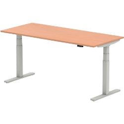 dynamic Height Adjustable Desk Air HAS188SBCH Beech 1800 mm x 800 mm x 660 - 1310 mm on Productcaster.