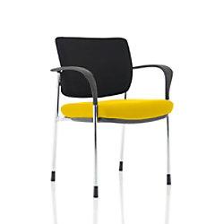 Dynamic Visitor Chair Brunswick Deluxe KCUP1568 Yellow on Productcaster.