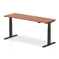 dynamic Ergonomic Desk Air HASCP186BWNT Walnut 1800 mm x 600 mm x 660 - 1310 mm on Productcaster.