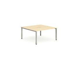 dynamic Computer Desk Evolve Plus B2P12MPES Maple 1200 mm x 1600 mm x 730 mm on Productcaster.