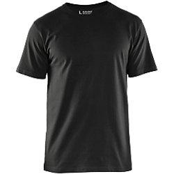 BLÅKLÄDER T-shirt 35251042 Cotton Black Size 5XL on Productcaster.