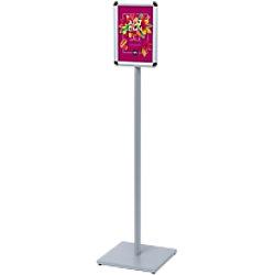 SHOWDOWN Design Standard Display Stand A4 Aluminium, Steel Silver on Productcaster.