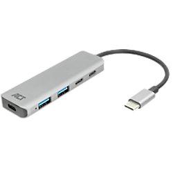 Hub USB-C ACT AC7072 4 ports on Productcaster.