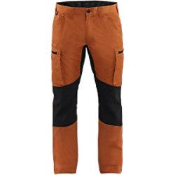 BLÅKLÄDER Trousers 14591845 Cotton, PL (Polyester) Rust, Black Size 32R on Productcaster.